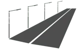 Solar street lighting road streetlight FlexSol Solutions