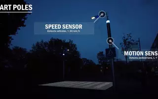 Flexsol smart pole at Utrecht