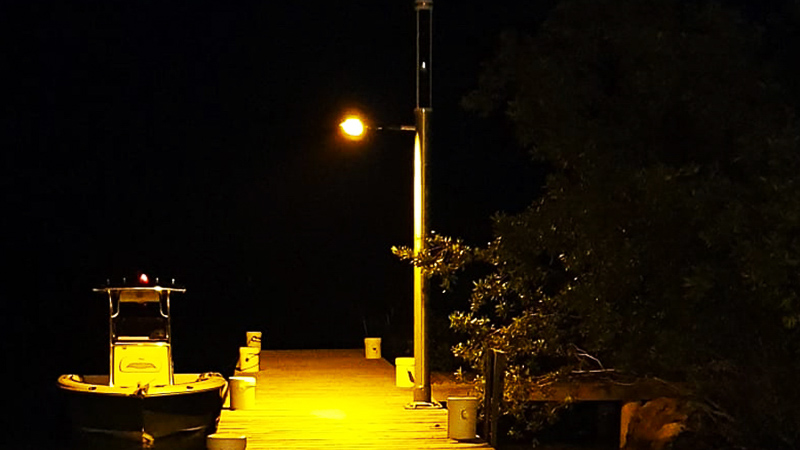 Wildlife-friendly solar lighting